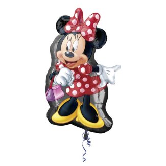 Folienballon SuperShape Disney Minnie Maus 48 x 81 cm