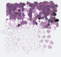 Konfetti Sparkle Hearts rosa 14 g