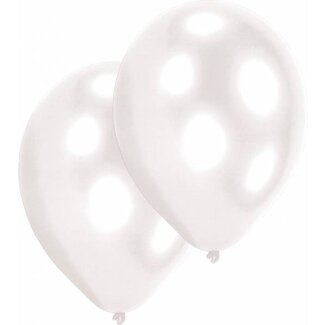 Luftballons 27,5 cm weiß 10 Stück