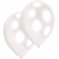 Luftballons 27,5 cm weiß 10 Stück
