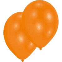 Luftballons 27,5 cm orange 10 Stück