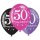 Luftballons Celebration Zahl 50 27,5 cm 6 Stück