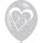 Luftballons Silberne Hochzeit 27,5cm 6er