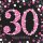 Serviette 33x33cm Sparkling Celebration 30