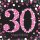Serviette 33x33cm Sparkling Celebration 30