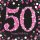 Serviette 33x33cm Sparkling Celebration 50