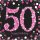 Serviette 33x33cm Sparkling Celebration 50