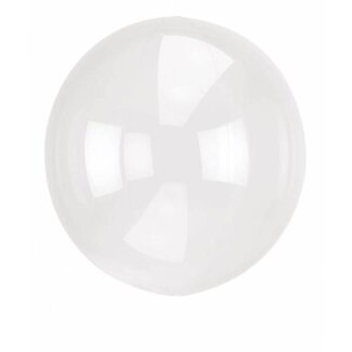 Folienballon Clearz Crystal transparent Ø46 cm