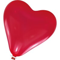 Riesenballon Herz 170cm rot