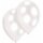 Luftballons Pearl 27,5 cm weiß 10 Stück