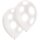 Luftballons Pearl 27,5 cm weiß 10 Stück
