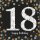 Serviette 33x33cm Sparkling Celebration 18