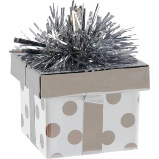 Ballongewicht Geschenk 170 g silber