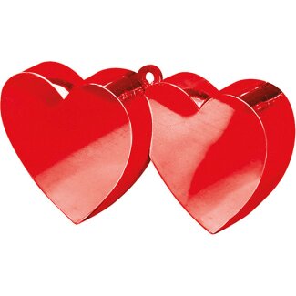 Ballongewicht Herzen 170g rot
