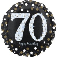 Folienballon Sparkling 70 Ø43 cm