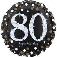 Folienballon Sparkling 80 Ø 43cm