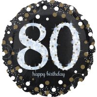 Folienballon Sparkling 80 Ø 43cm