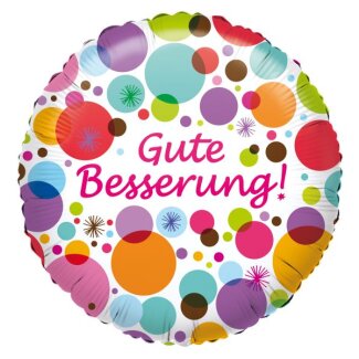 Folienballon Gute Besserung Ø 43cm