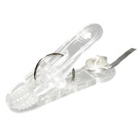 Ballonklammer 16g transparent