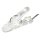 Ballonklammer 16g transparent
