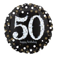 Folienballon Sparkling 50 Ø43 cm