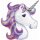 Folienballon SuperShape Einhorn 84 x 74 cm