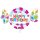 Folienballon SuperShape Happy Birthday Bonbon