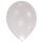 LED Luftballons silber 27,5cm 5 Stück