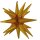 Folienballon Multi Star gold 76 x 88 cm