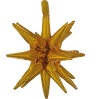 Folienballon Multi Star 45x50cm gold