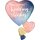Folienballon SuperShape Wedding Wishes 58 x 76 cm
