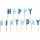 Kerzen Happy Birthday Blau