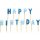 Kerzen Happy Birthday Blau