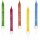 Geburtstagskerzen 10 Stk. m.Halter, Happy Birthday