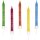 Geburtstagskerzen 10 Stk. m.Halter, Happy Birthday