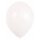 Luftballons Crystal 27,5 cm weiß 10er