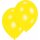 Luftballons gelb 27,5 cm 10 Stück