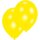 Luftballons gelb 27,5 cm 10 Stück