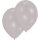 Luftballons Metallic 27,5 cm silber 10 Stück