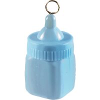 Ballongewicht Babyflasche 80 g blau