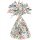 Ballongewicht Folie 170 g Happy Birthday silber