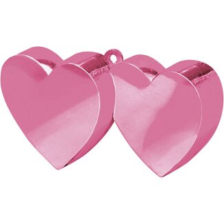 Ballongewicht Herzen 170g rosa