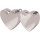 Ballongewicht Herzen 170g silber