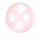 Folienballon Clearz Crystal Dark pink rund