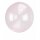 Folienballon Clearz Crystal Light pink rund