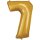 Folienballon Zahl 7 gold 58 x 88 cm
