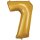 Folienballon Zahl 7 gold 58 x 88 cm