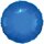 Folienballon rund D43cm blau-metallic