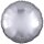 Folienballon rund D43cm silber-metallic
