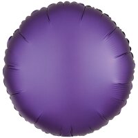 Folienballon Seidenglanz lila Ø43 cm